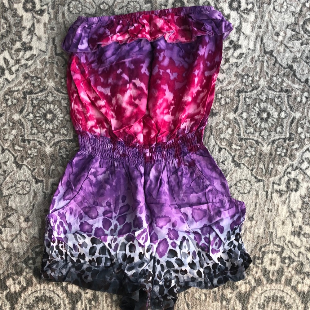 Grass Collection, Size Small, boutique shorts romper